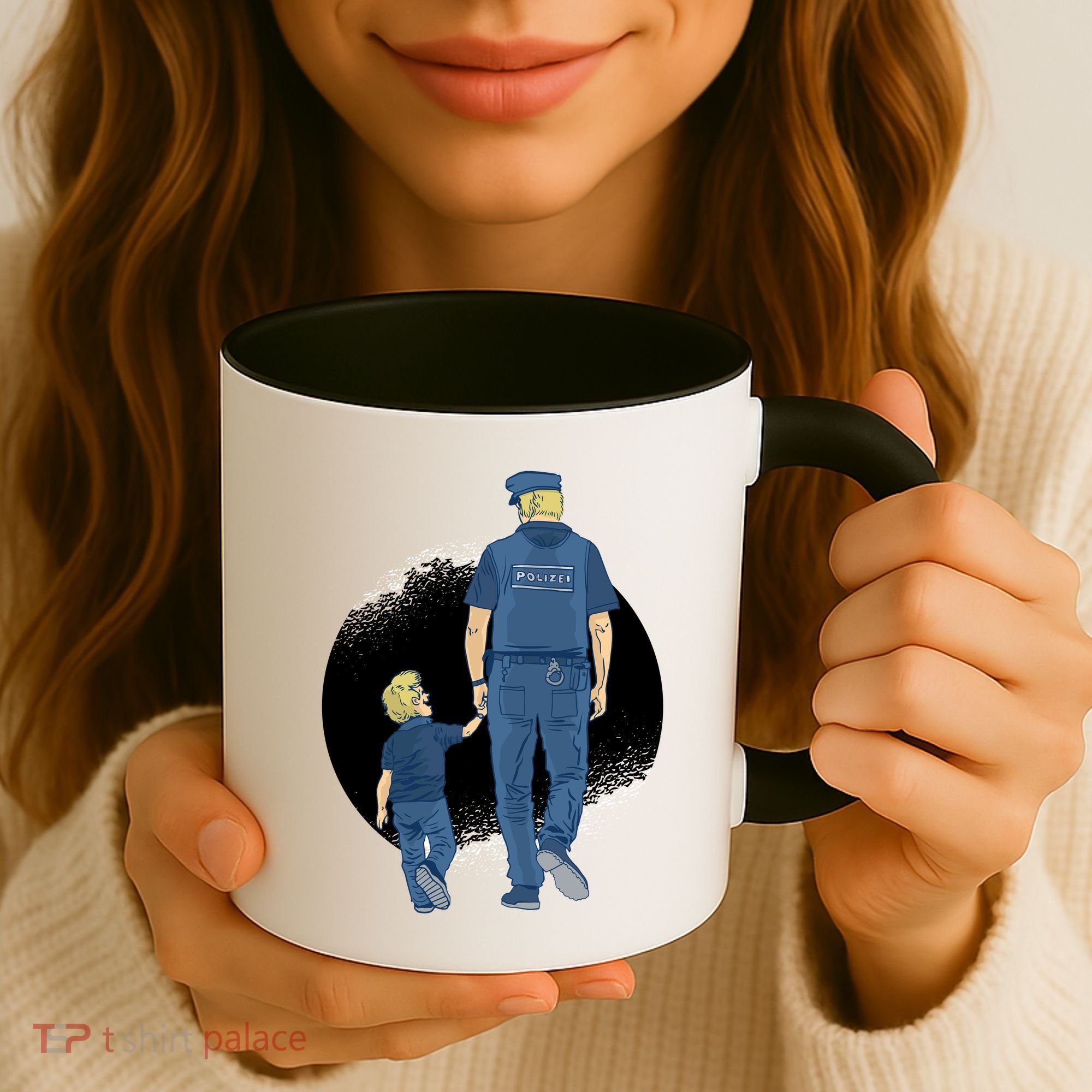 Police Father Coffee Mug