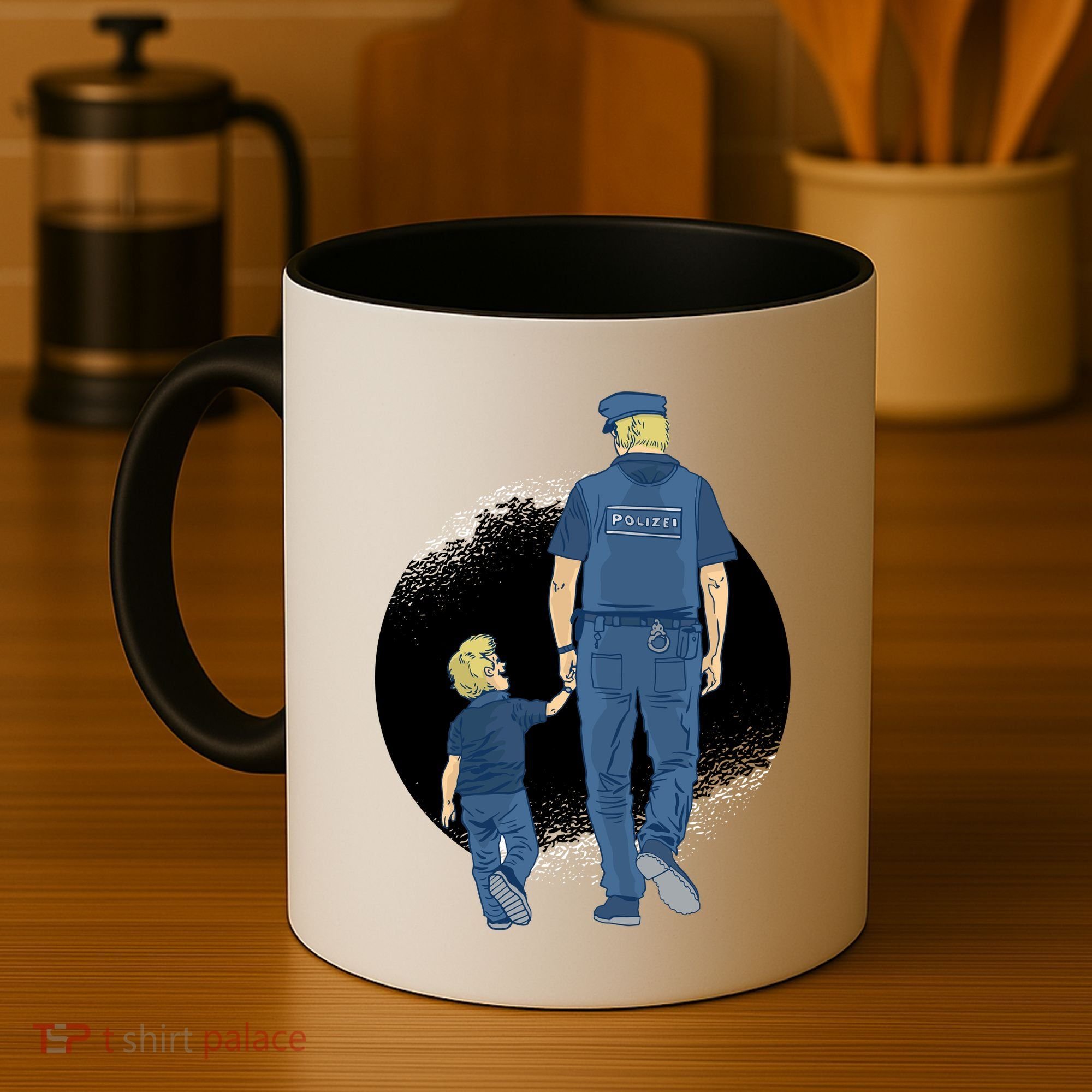 Police Father Coffee Mug