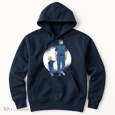 Police Father Hoodie