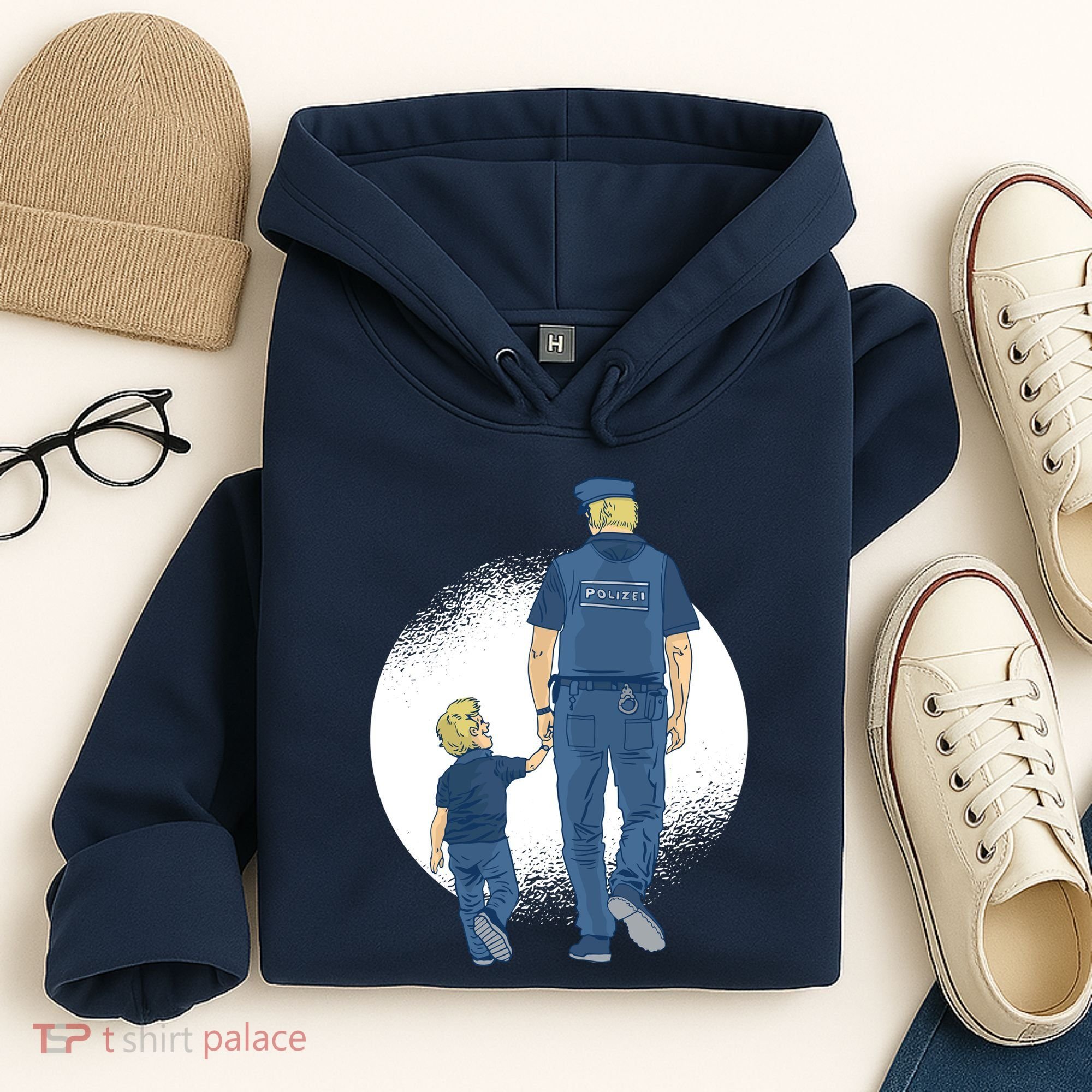 Police Father Hoodie
