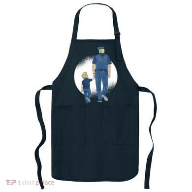 Police Father Apron