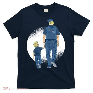 Police Father T-Shirt