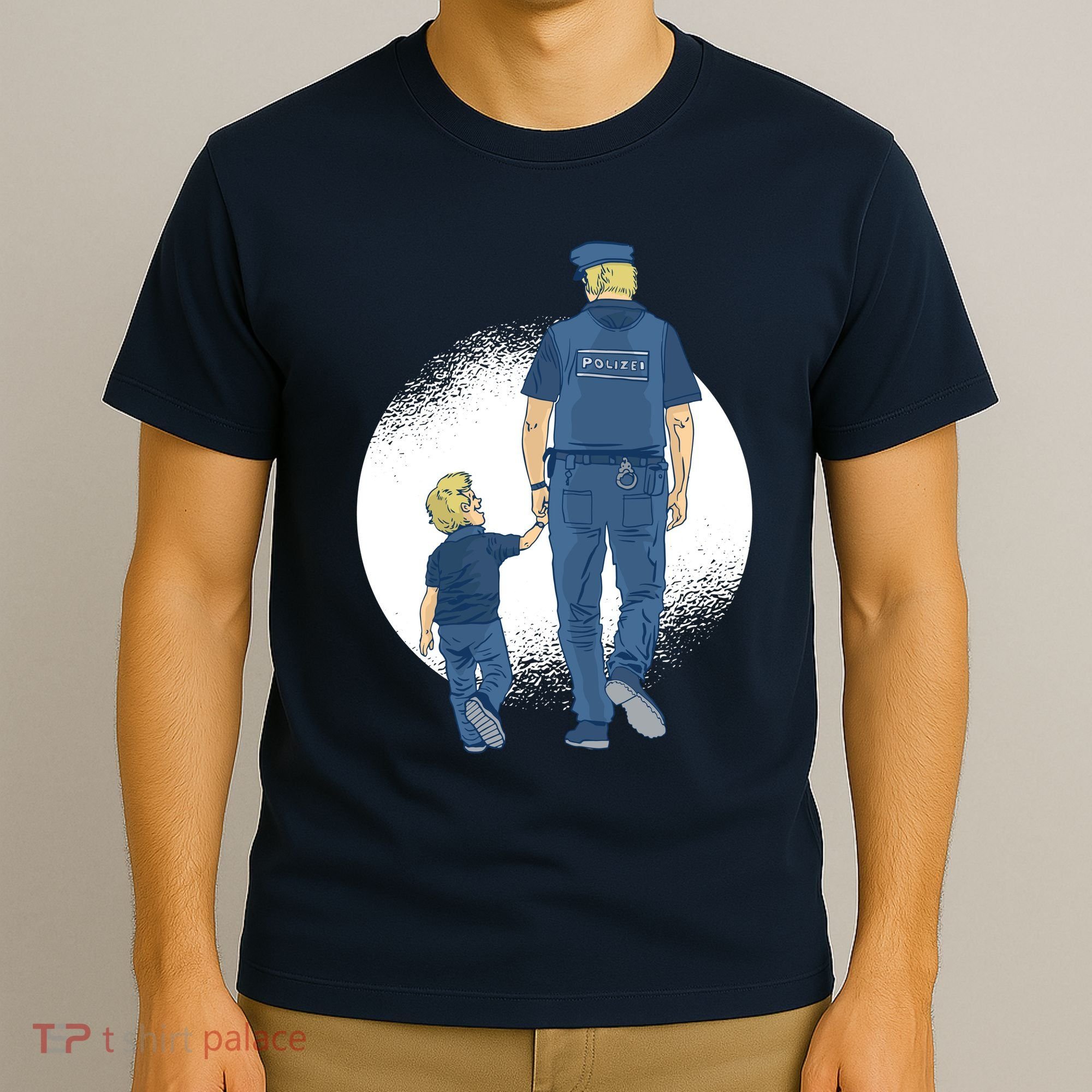 Police Father T-Shirt