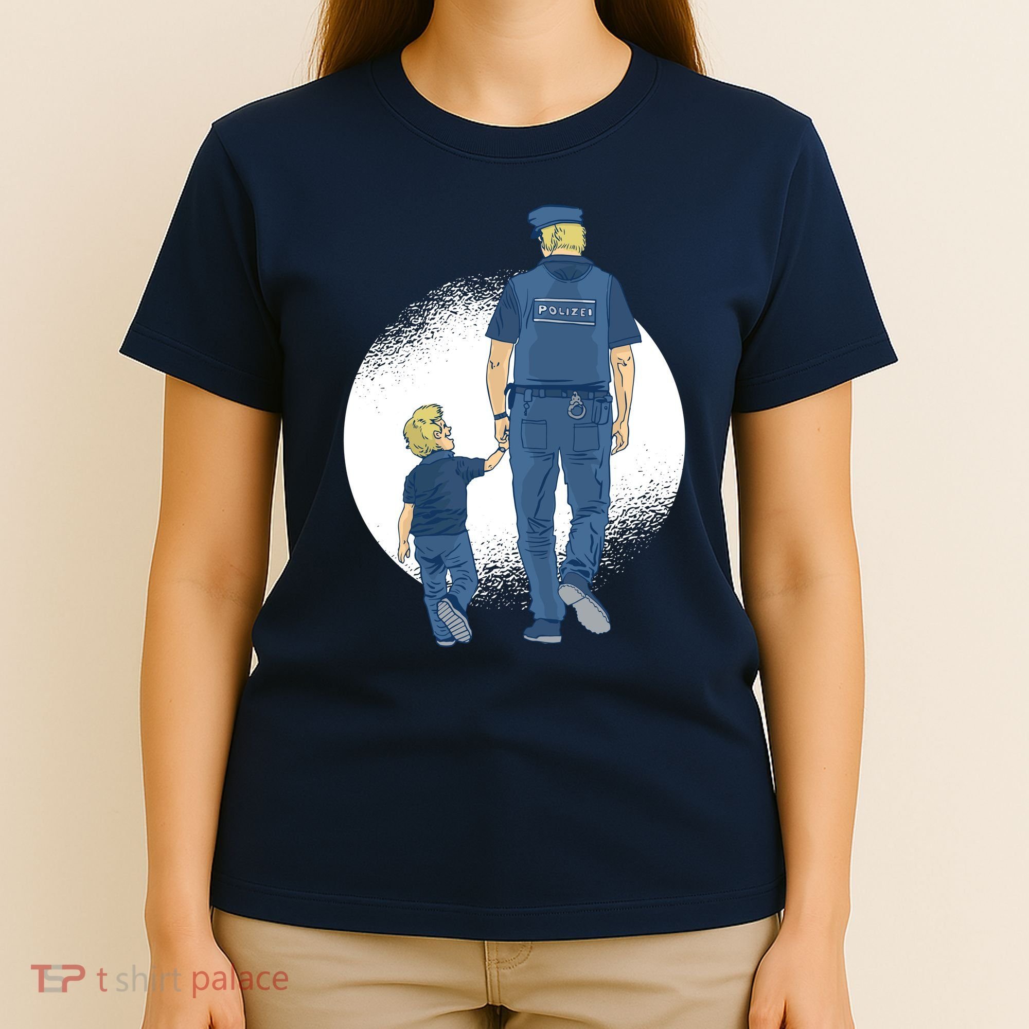 Police Father T-Shirt