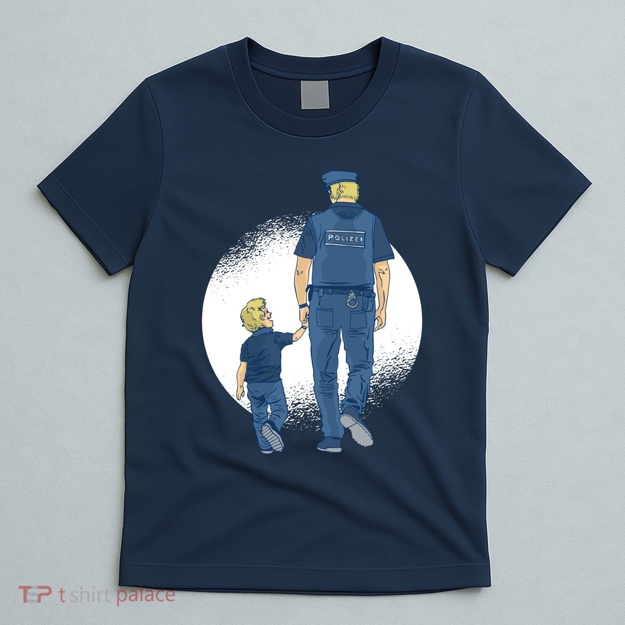 Police Father T-Shirt