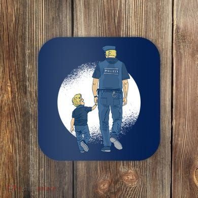 Police Father Coaster