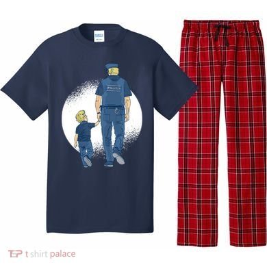 Police Father Pajama Set