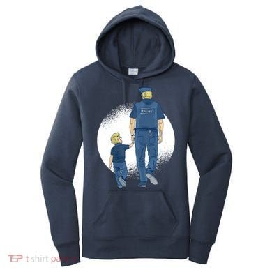 Police Father Women's Hoodie