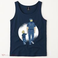 Police Father Tank Top thumb 2