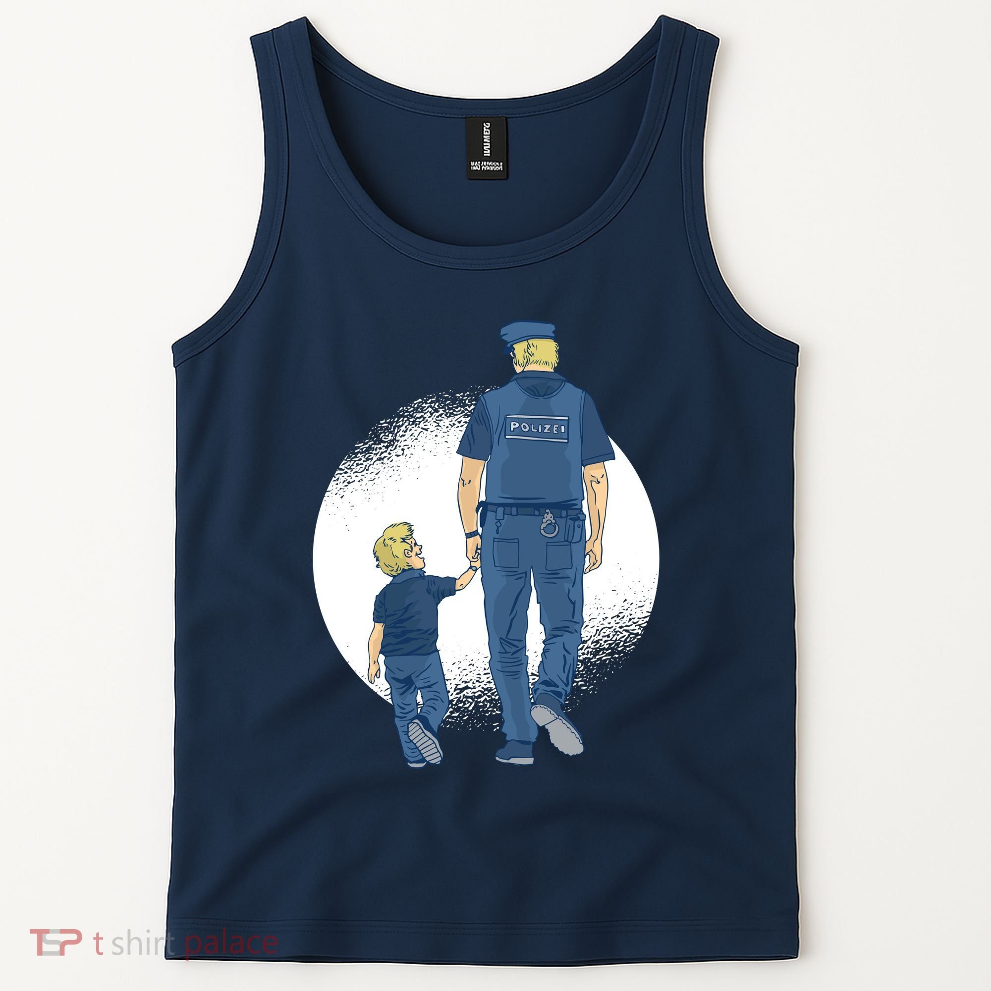 Police Father Tank Top