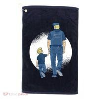 Police Father Golf Towel thumb 0