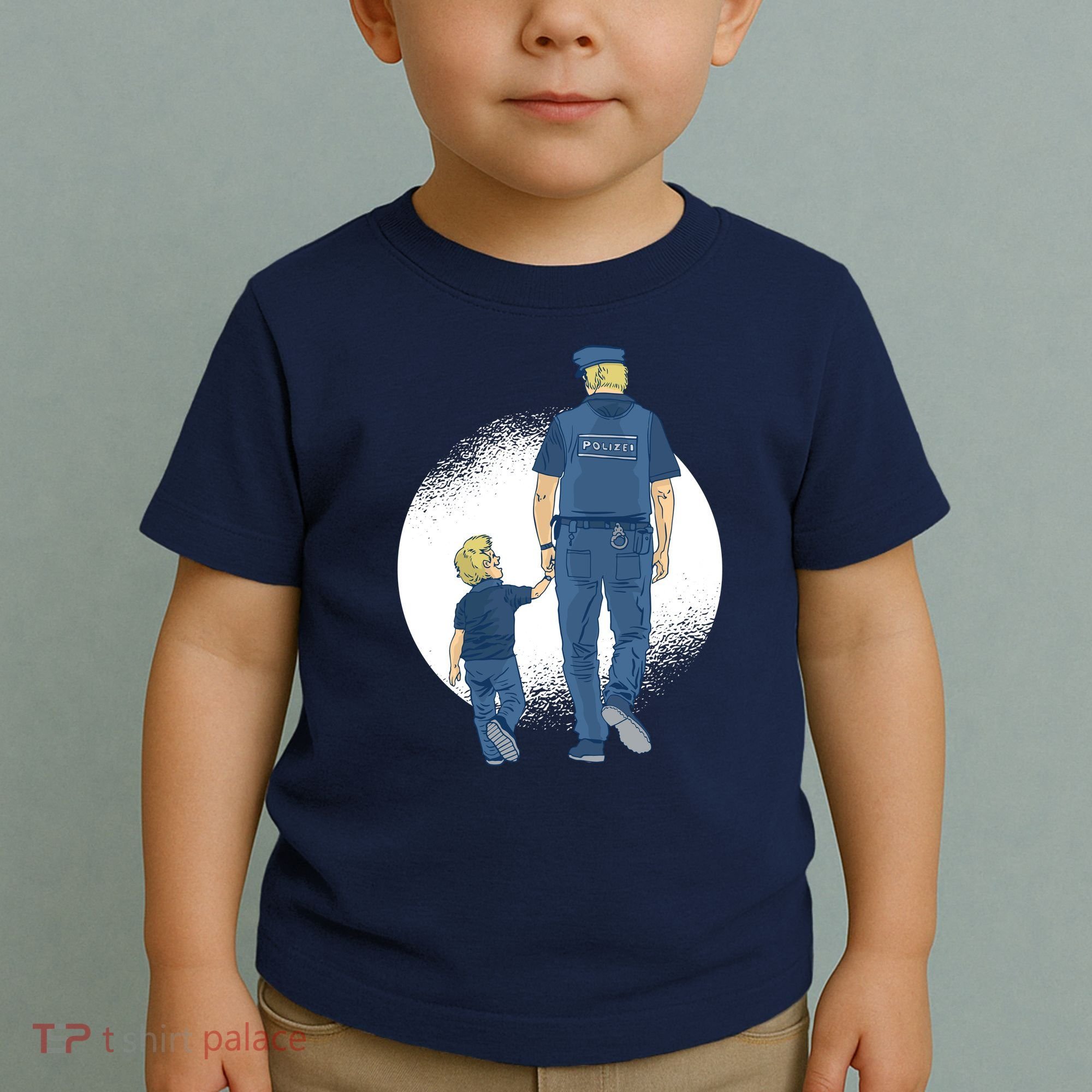 Police Father Toddler T-Shirt
