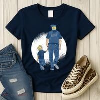 Police Father Women's T-Shirt thumb 3