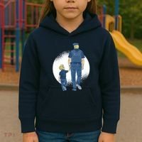 Police Father Kids Hoodie thumb 3