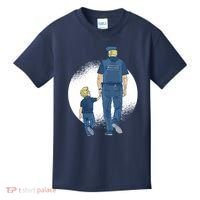 Police Father Kids T-Shirt thumb 0