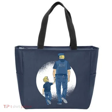Police Father Tote Bag