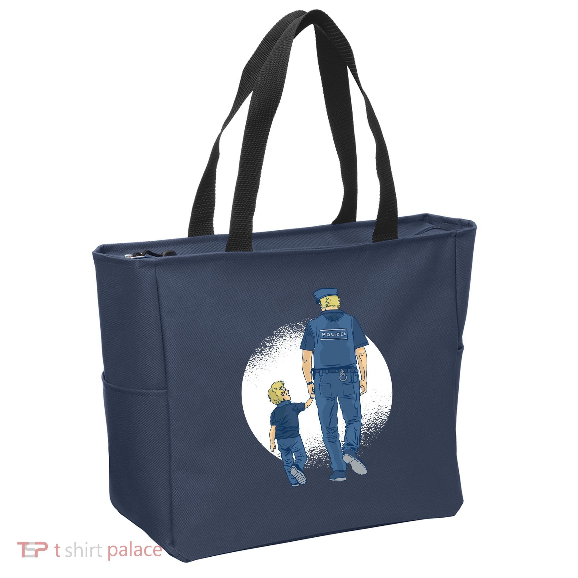 Police Father Tote Bag