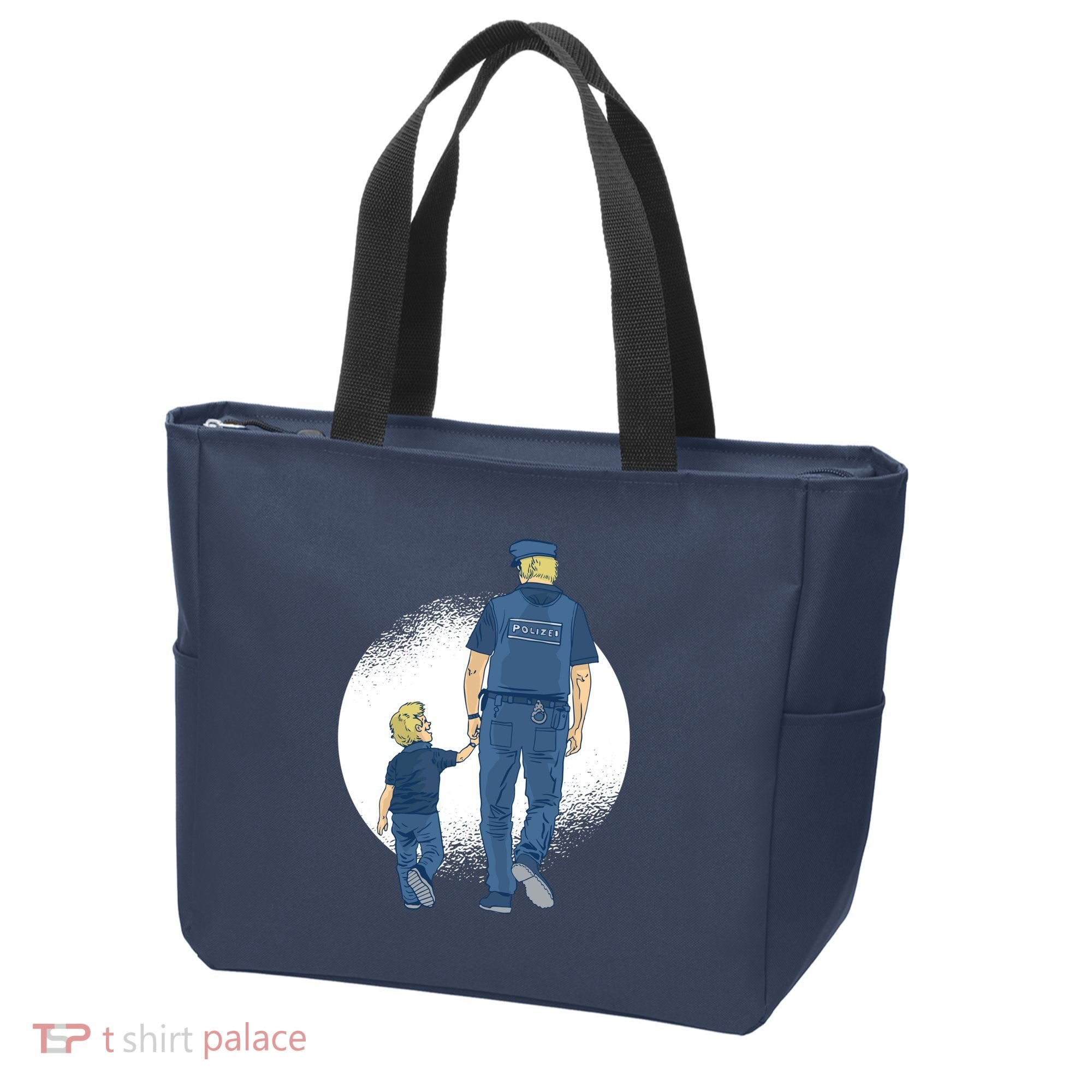 Police Father Tote Bag