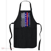 Police Firefighter EMS American Flag Apron thumb 0