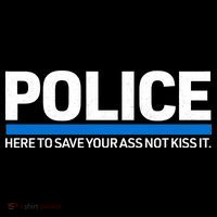Police Here to Save Lives Backpack thumb 2