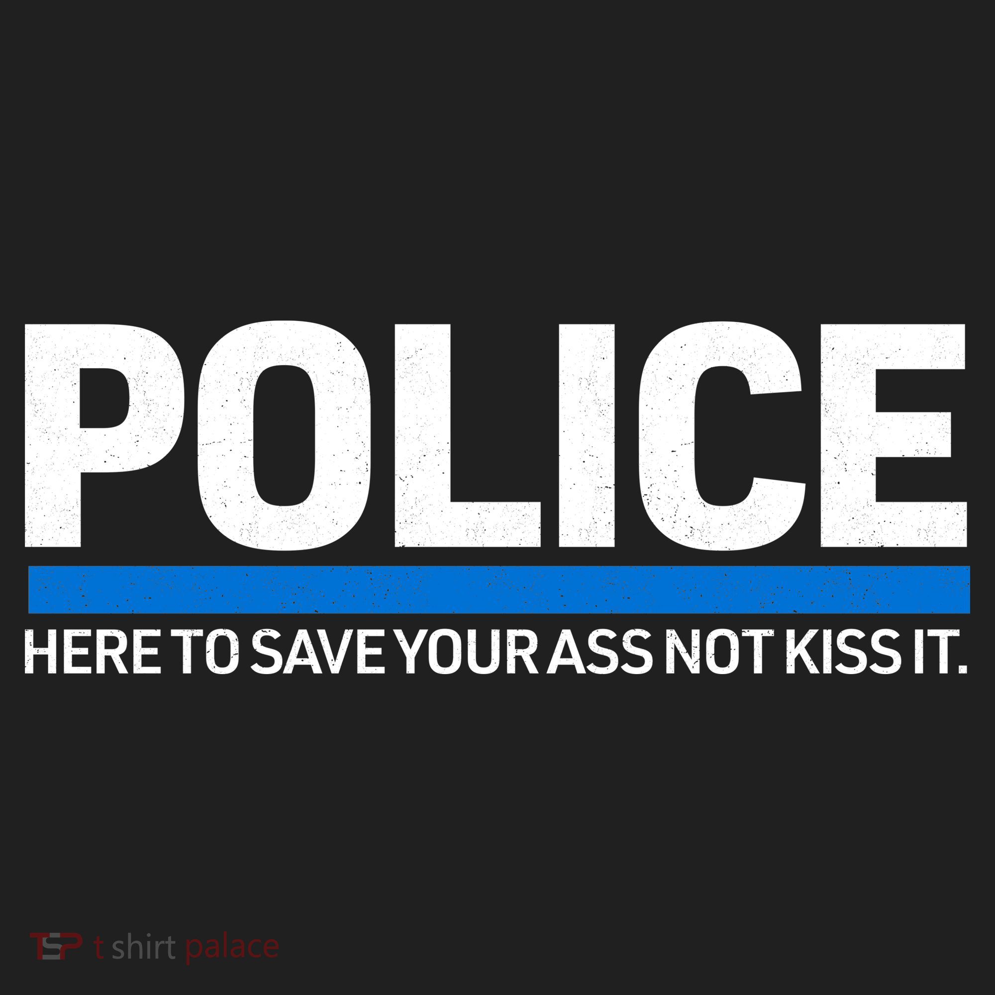 Police Here to Save Lives Tumbler