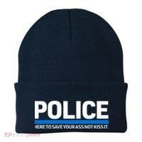 Police Here to Save Lives Beanie thumb 0