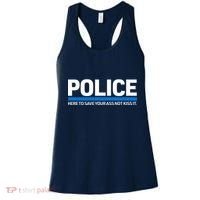 Police Here to Save Lives Women's Tank Top thumb 0