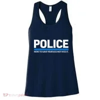 Police Here to Save Lives Women's Tank Top thumb 0