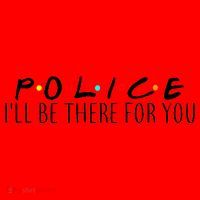 Police I'll Be There For You Santa Hat thumb 1