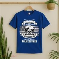 Police Officer Earned It Sweat Blood Tears T-Shirt thumb 2