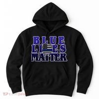 Police Shield Blue Lives Matter Hoodie thumb 0