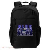 Police Shield Blue Lives Matter Backpack thumb 0