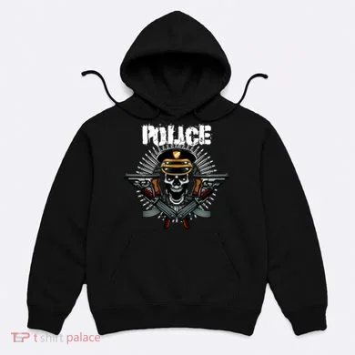 Police Skull Hoodie
