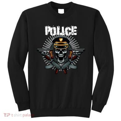Police Skull Sweatshirt