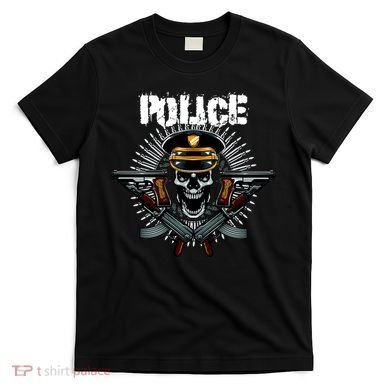 Police Skull T-Shirt