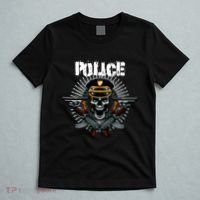 Police Skull T-Shirt thumb 5