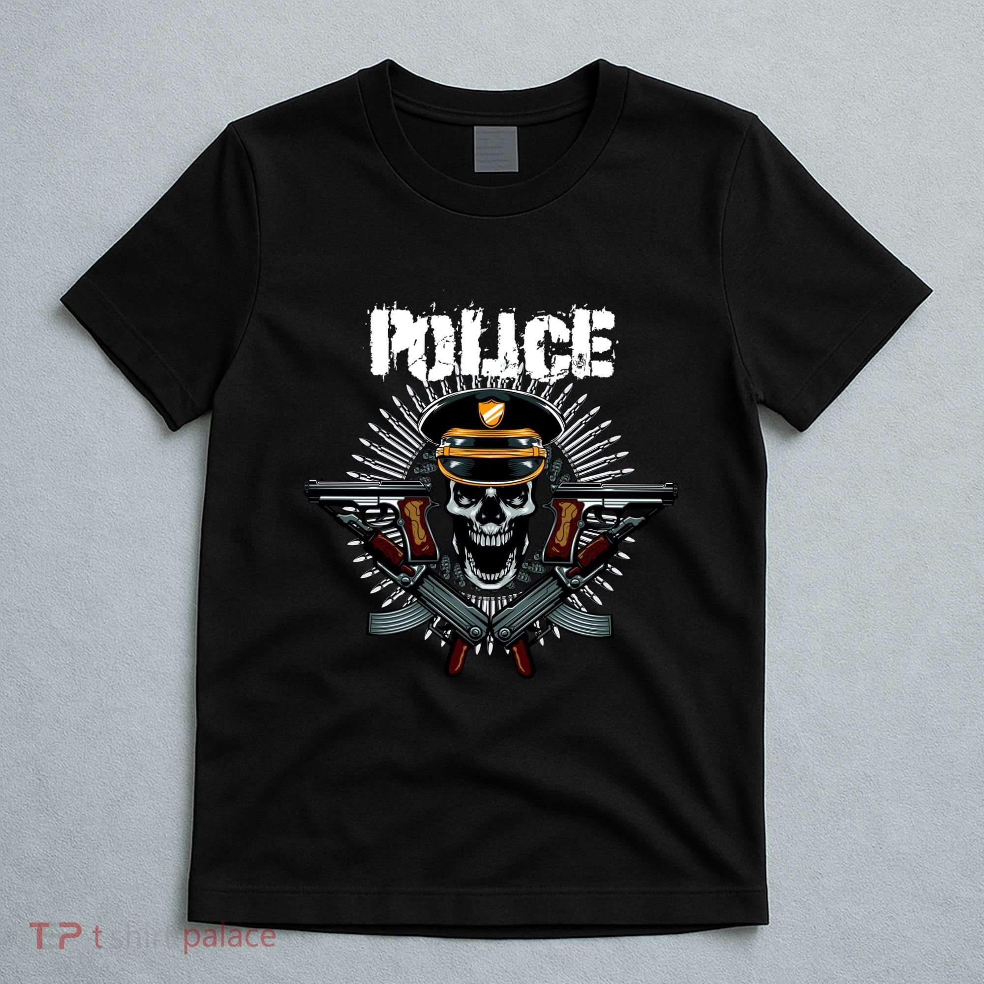 Police Skull T-Shirt