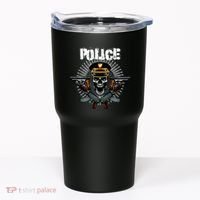 Police Skull Tumbler thumb 0