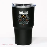 Police Skull Tumbler thumb 0