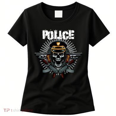 Police Skull Women's T-Shirt