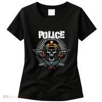 Police Skull Women's T-Shirt thumb 0