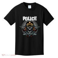 Police Skull Kids T-Shirt thumb 0