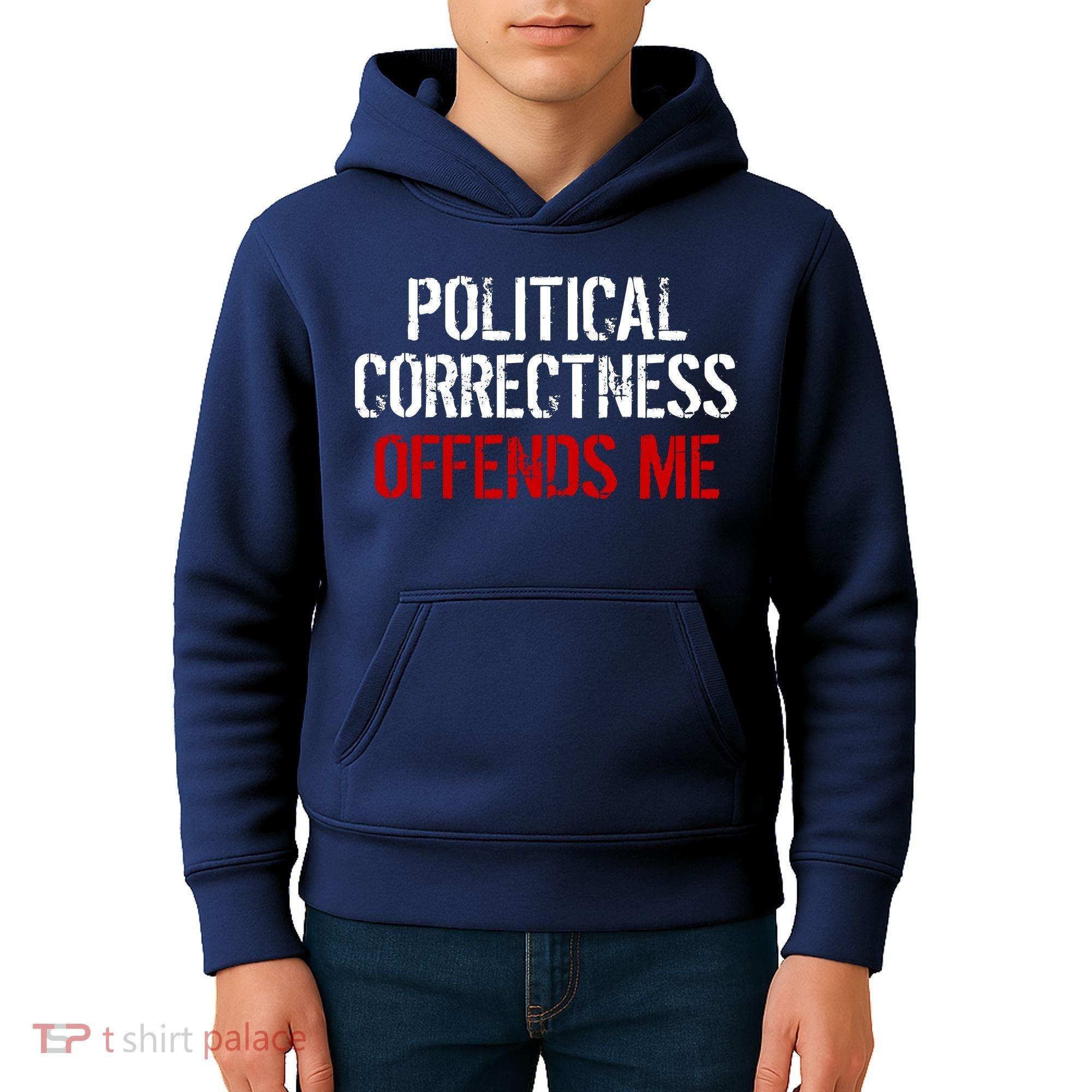 Political Corectness Offends Me Kids Hoodie