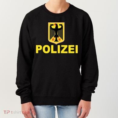 Polizei German Flag Women's Sweatshirt