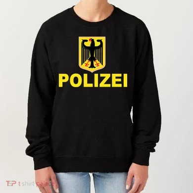 Polizei German Flag Women's Sweatshirt