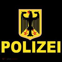 Polizei German Flag USA-Made Doggie Bandana thumb 2
