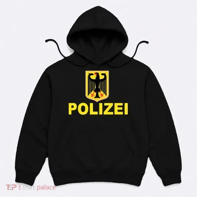 Polizei German Flag Hoodie