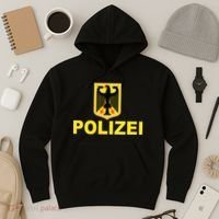Polizei German Flag Hoodie thumb 3