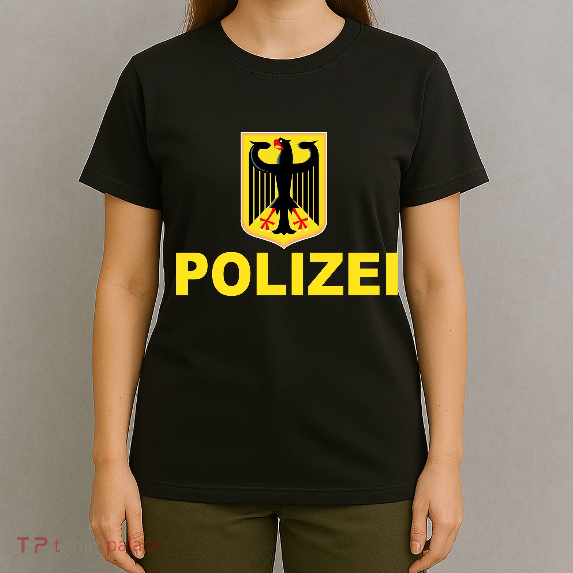 Polizei German Flag T-Shirt