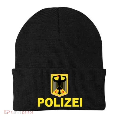 Polizei German Flag Beanie